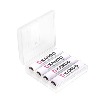 Kamera 2200mAh 3號低自放充電電池-12入 AA鎳氫充電電池  無記憶效應 附收納盒