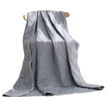 Ishur 伊舒爾 急凍涼感被  5x6.2尺 (150x200cm)  冰心灰  100% Polyester  台灣製造  150 × 180cm