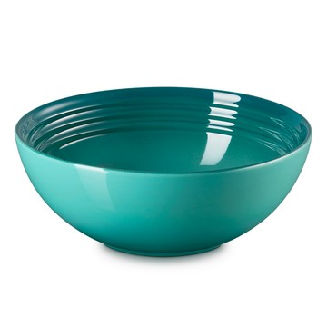 LE CREUSET 瓷器早餐穀片碗 650ml (海韻藍)