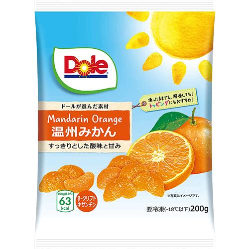 (デルシー　Ｄｏｌｅ ドール　冷凍温州みかん（200ｇ）×20個 （冷凍食品）　すっきりとした酸味と甘み