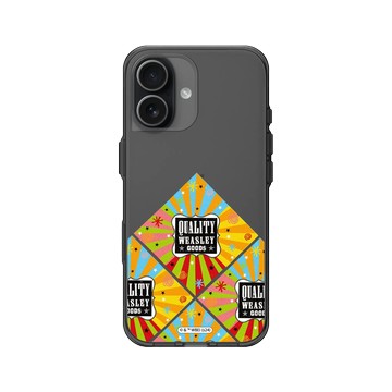 iPhone 17 Clear (相機按鈕) 酷墨灰 - 哈利波特 Harry Potter - 衛斯理巫師法寶店