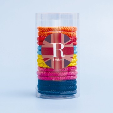 R.England 皇家髮圈 - R.England｜皇家髮圈／彈力髮束15入(吉普賽)送10條黑色髮圈-吉普賽