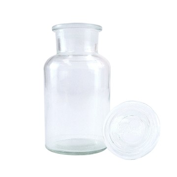 瓶瓶罐罐 燒杯玻璃皿儲物罐(250ml) 2入 餅乾罐 廚房容器 瓶口磨砂 玻璃大口瓶 玻璃罐 B-GB250