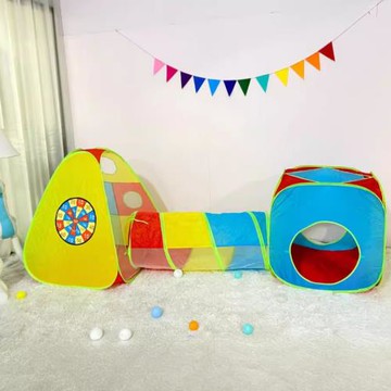帳篷室內兒童批發跨境海洋球池投籃游戲屋游樂園兒童樂園爬行玩具
