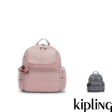 Kipling多口袋拉鍊後背包-MATTA(多款任選)FW26L2