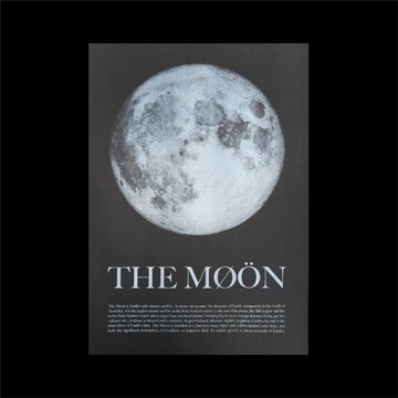 【中秋節優惠】月球A3海報  THE MOON A3 Poster