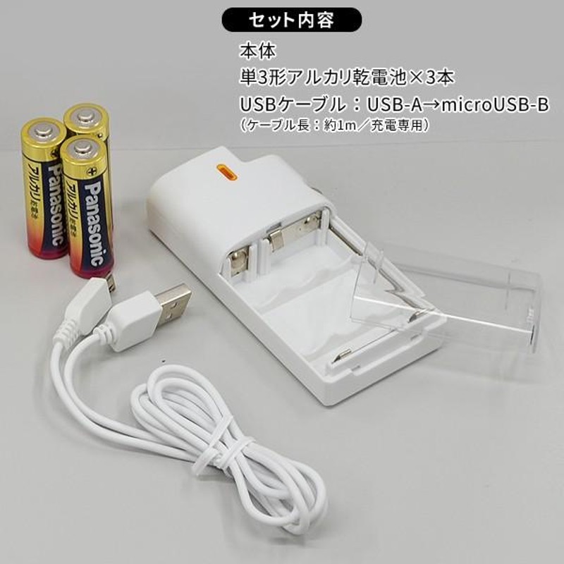 まとめ買いでお得 アルカリ電池充電器 iPhone用 gpstiger.com