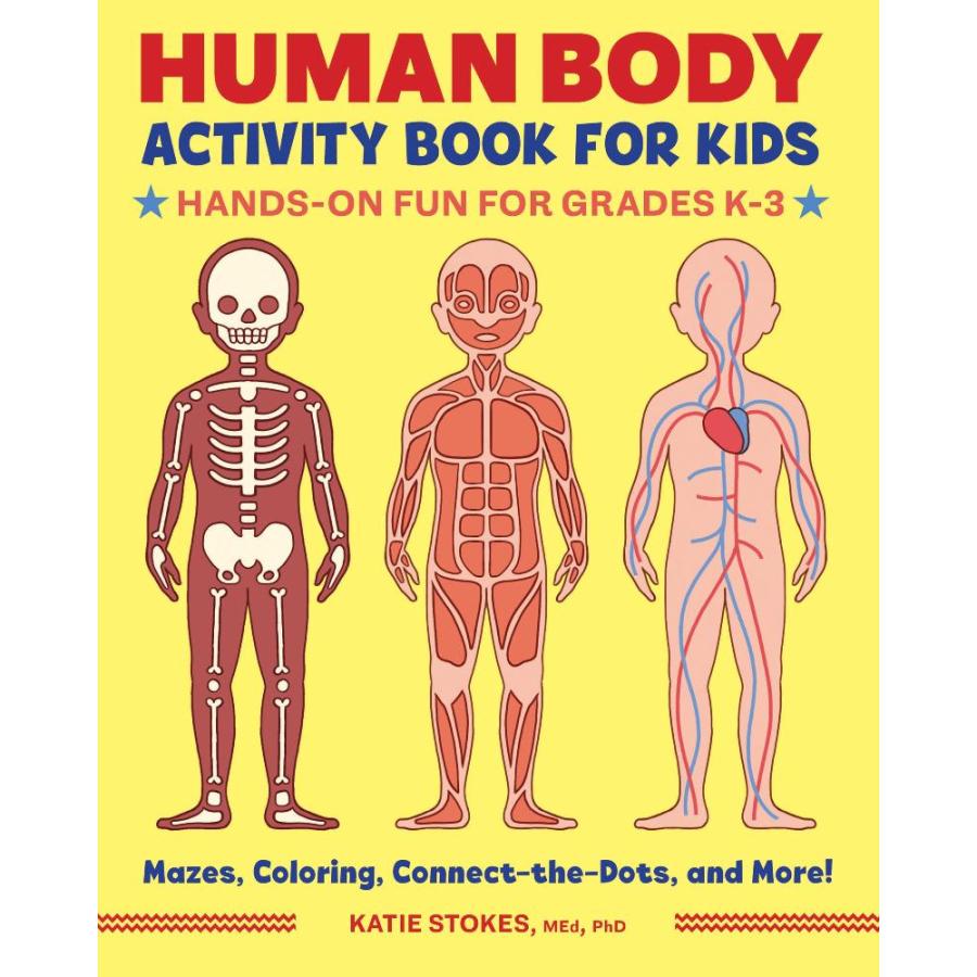 Human Body Activity Book for Kids HandsOn Fun for Grades K3