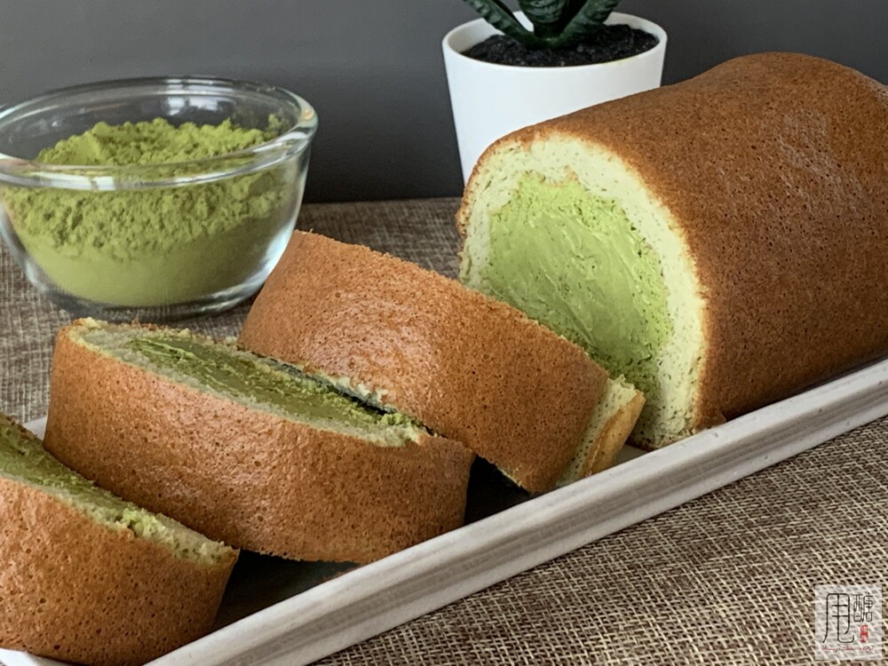 甩醣抹茶生乳捲 keto matcha swiss roll cake 一款抹茶控絕不能錯過的生乳捲選用日本產地直送優質抹茶粉q彈柔軟的蛋糕捲入濃厚飽滿的抹茶鮮奶油內餡雙重享受一次滿足搭配熱咖啡或來杯