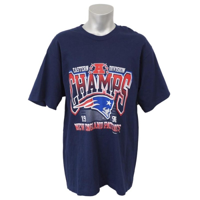 NFL ペイトリオッツ 1996 AFC 東地区 優勝記念 Tシャツ プロプレーヤー