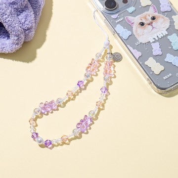 Colorful Gummy Bear Phone Charm