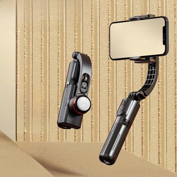 新款迷你手持云臺穩定器L18S手機藍牙自拍桿防抖自拍神器直播支架