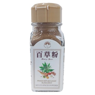 新光洋菜 百草粉 高級複合香料粉 適用於中式料理食材之調味  24g  1瓶