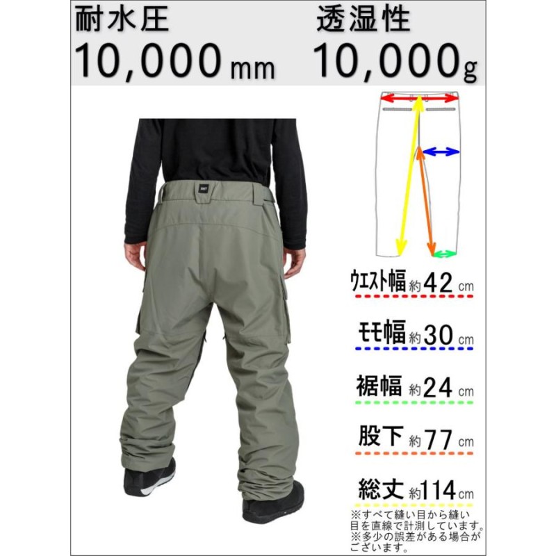 CLWR U Mountain Cargo PNT GREY GREEN Mサイズ メンズ スノーボード スキー パンツ PANT 23-24 |  LINEショッピング