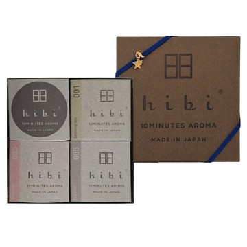 hibi 薰香火柴禮盒組  情人節  香氛火柴 + 專用燃燒墊  3盒