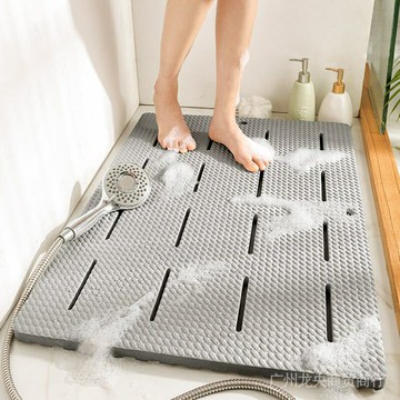 泡沫地墊 浴室墊 EVA泡沫浴室防滑墊 家用衛生間防滑腳墊 廁所衛浴洗澡墊 淋浴墊 dW1L