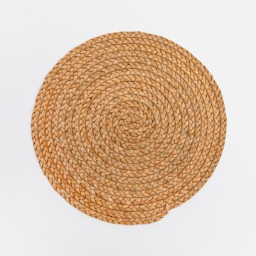 艾禮思編織自然材質餐墊38cm 棕