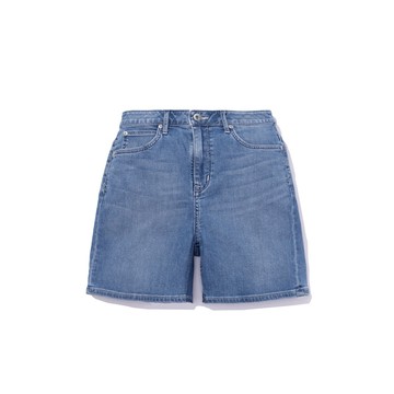 Lee 女款 牛仔短褲 刷白 | Modern