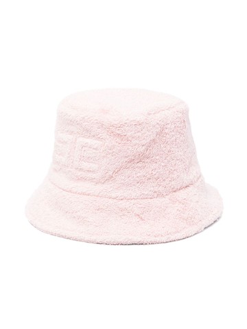 Elisabetta Franchi La Mia Bambina - terry bucket hat - kids - Elastane/Cotton/Cotton/Polyester - 12 yrs - Pink