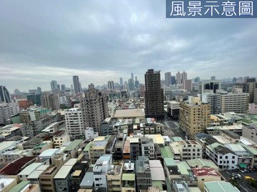 高樓景觀無敵二房現有租車位~愛河幸福川 |｜高雄市前金區河南二路