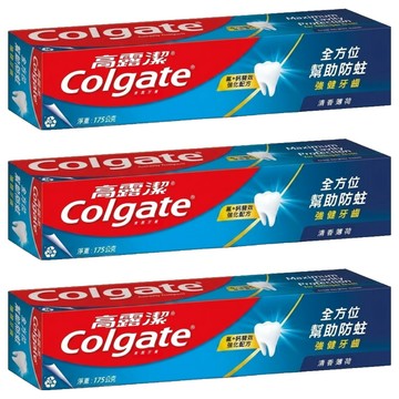 Colgate 高露潔 防蛀牙膏 清香薄荷  175g  1入  3條