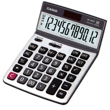 casiodx-120st 12位數 大型顯示幕 商用標準型 計算機
