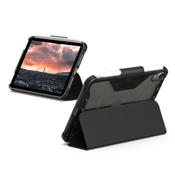 UAG iPad mini 6/7(2024) 耐衝擊全透保護殻-黑