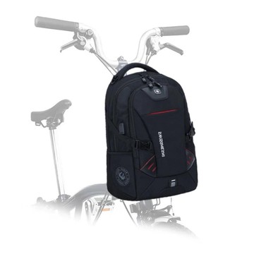 Litepro 自行車包男士商務電腦背包大容量單肩包旅行登山包適用於 Brompton 包