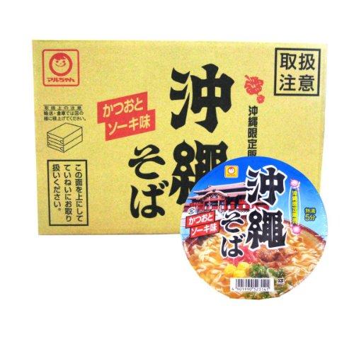 マルちゃん 沖縄地区限定 沖縄そば 88g×12個