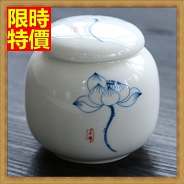 茶葉罐收納罐花茶罐-陶瓷茶葉罐精美圖案繪製泡茶品茗用品9款69ab2【獨家進口】【米蘭精品】