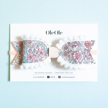 寶寶頭帶 碎花布 田園風 小清新 蝴蝶 兒童頭帶 嬰兒 髮帶 頭飾