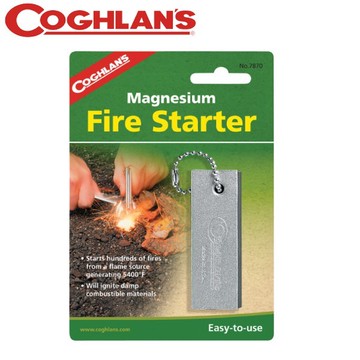 coghlans 加拿大 鎂塊 打火石/求生器/野營/營火/登山/露營/7870