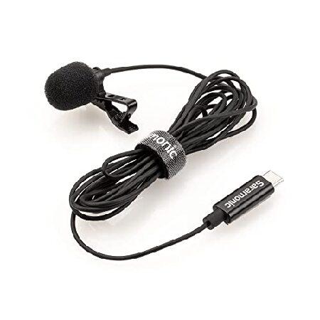 Saramonic Professional Lavalier Microphone for Android and iOS Devices with USB-C and Computers with USB or USB-C for Vlogging, Interviews(並行輸入品)