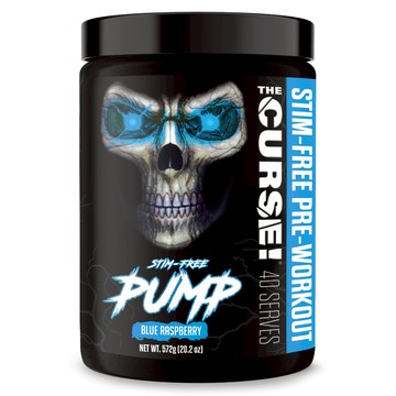 【現貨】 The Curse Non Stim Pumps 無咖啡因訓練前 肌酸 Pre workout 一氧化氮 罐子