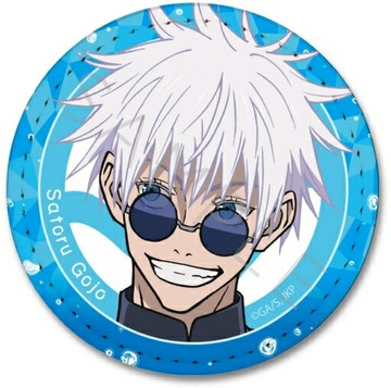 YA.五條悟皮革徽章(圓形)咒術迴戰懷玉 玉折