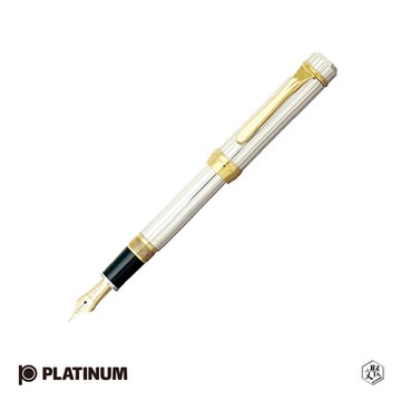 【PLATINUM】白金牌 銀無垢 鋼筆 18K PTS-50000(原廠正貨)