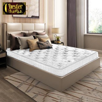 【契斯特】15%高含量天絲面布薄形獨立筒床墊-6尺 (薄墊 雙人加大)