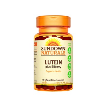 Sundown日落恩賜葉黃素+山桑子強化軟膠囊-60PC
