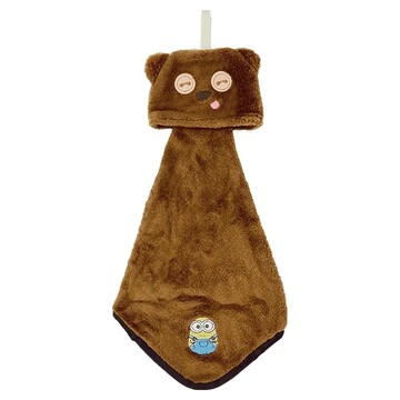 MARUSHIN 丸真 小小兵收納式擦手巾  小熊提姆  1個