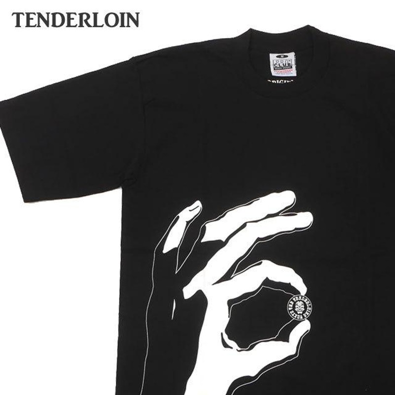 新品 テンダーロイン TENDERLOIN TEE H Tシャツ BLACK ブラック 黒