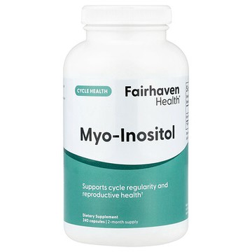 Fairhaven Health, Myo-肌醇，2000 毫克，240 粒膠囊（每粒膠囊 500 毫克）