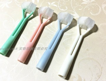 電動三面牙刷配件替換裝頭桿按摩牙齦清潔舌苔成人硬毛達特格林