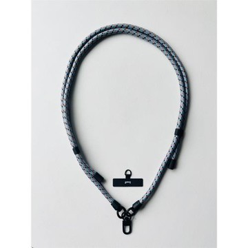 ssself彩色編織粗掛繩8毫米耐用可調節長度棕色帶掛鉤手機掛繩掛