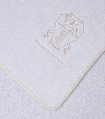 Brunello Cucinelli Embroidered cotton terry towel