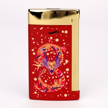 S.T.Dupont 都彭 Dragon 系列 龍年限定 Slim 7 臻薄防風打火機(027776)