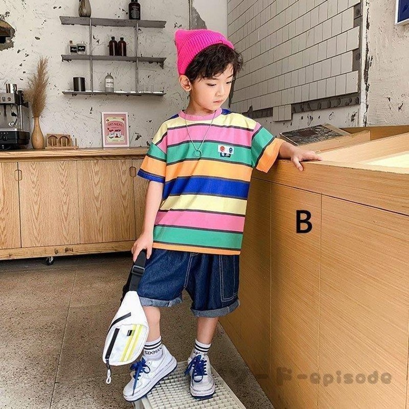 魅力の 子供服 ボーダーtシャツ ecousarecycling.com