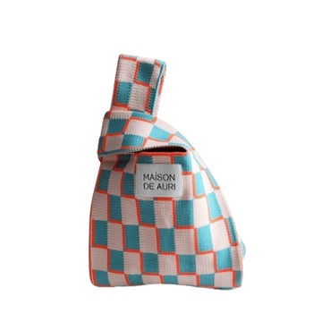 【Maison De Auri】Mini 小提包 厚針織 Chess 雀絲