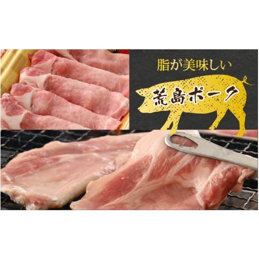 ふるさと納税 福井県 大野市 荒島ポーク ロース焼肉用　660g