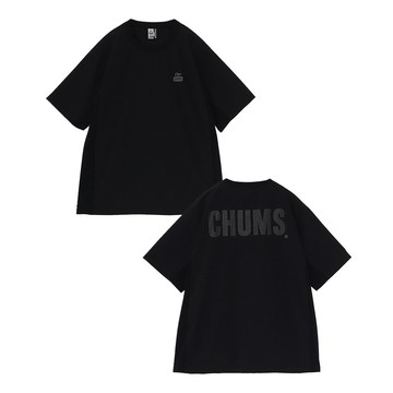 CHUMS Airtrail Stretch CHUMS T-Shirt 男 短袖上衣 黑色 CH012580K001