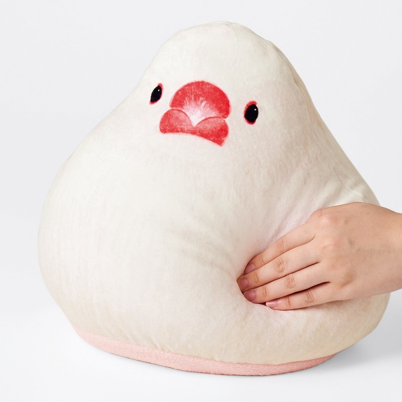 You More 小鳥部 もっちりかわいい おもちみたいな文鳥クッションの会 フェリシモ Felissimo 通販 Lineポイント最大14 0 Get Lineショッピング